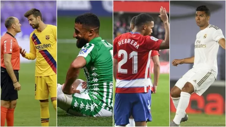 Fouls Recoveries Cards And Shots Who Are The Players Taking Laliga Santander S Other Awards All Football