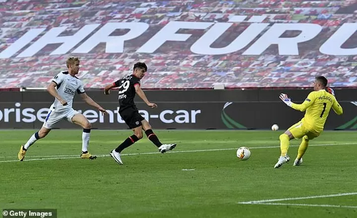 Chelsea S 90m Target Kai Havertz Was Influential Against Rangers But His Finishing Let Him Down All Football