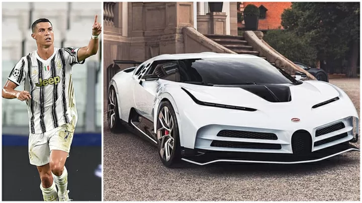 Is this Cristiano Ronaldo s new Juventus coloured Bugatti All