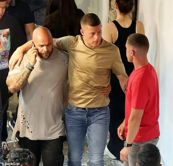Chelsea Star Ross Barkley Looks Unsteady On His Feet After Night Out With Friends In Mykonos All Football