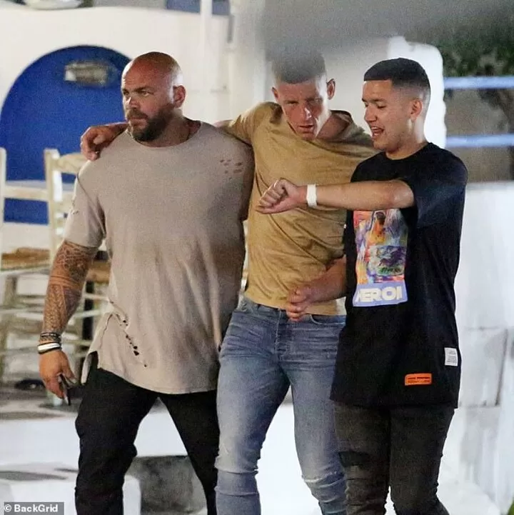 Chelsea star Ross Barkley looks unsteady on his feet after night out with  friends in Mykonos| All Football