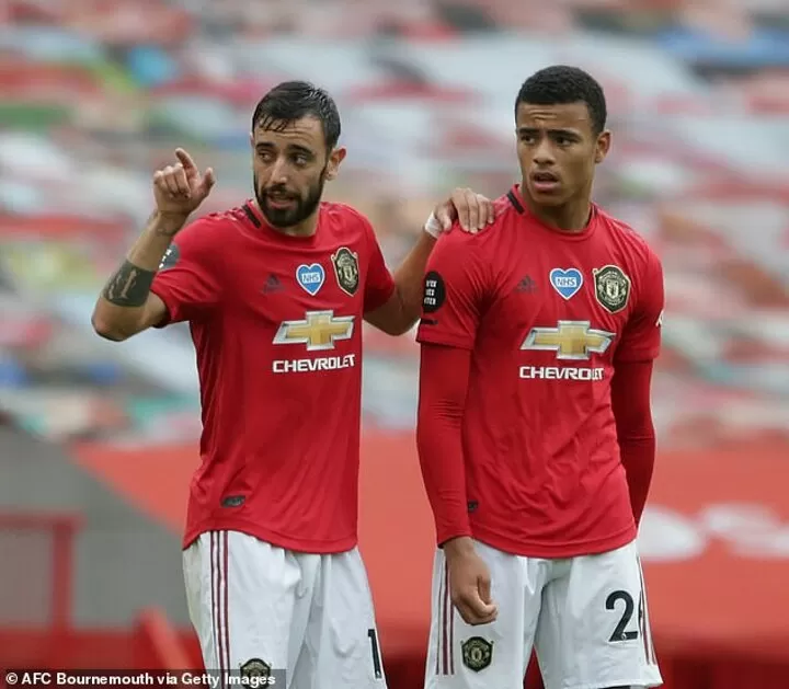 Bruno Fernandes Hails Mason Greenwood For His Breakthrough Season At Manchester United All Football