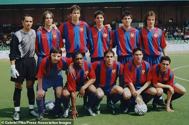 This was the 'crossing' of Setién with Messi, Alba and Piqué in training