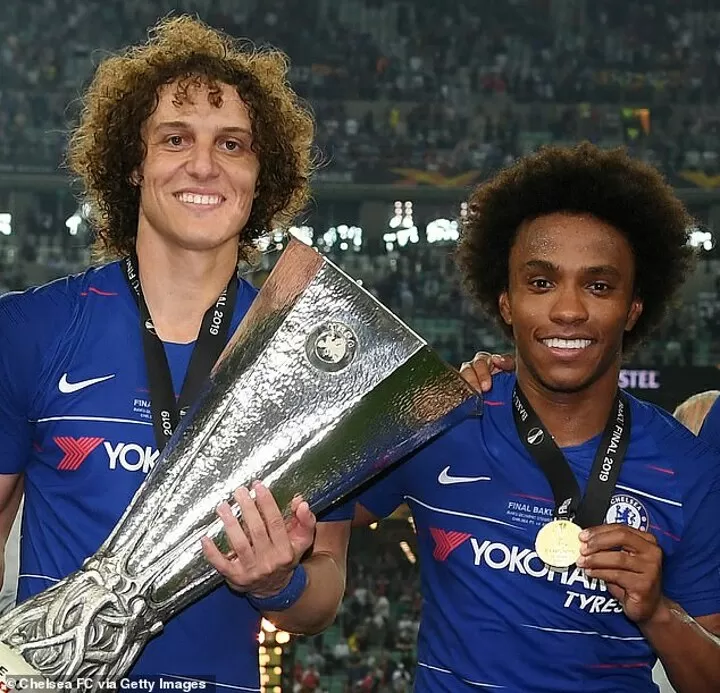 Willian Reveals How David Luiz Pleaded With Him To Follow Him To Arsenal All Football
