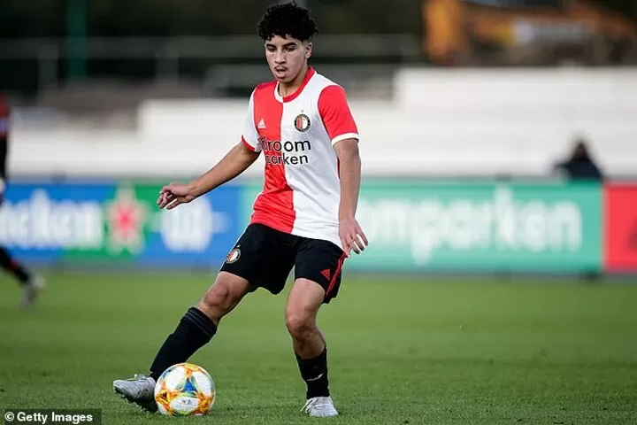 Official Arsenal Sign Teenage Midfielder Salah Eddine From Feyenoord All Football