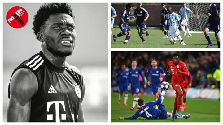 Alphonso Davies From A Refugee Camp To The Champions League Final All Football