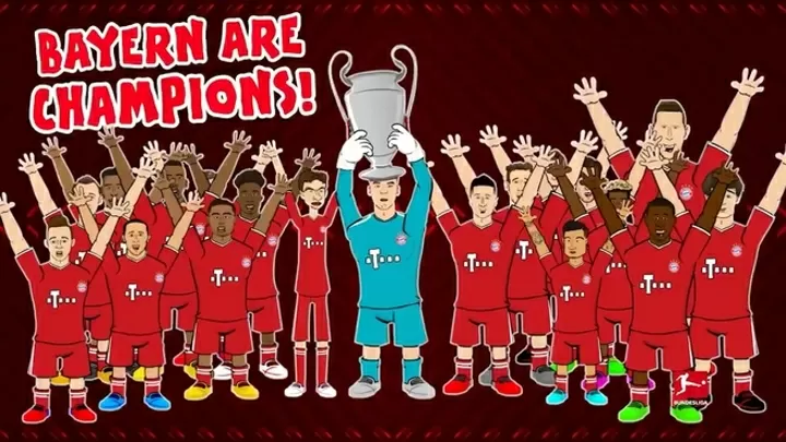 The Bundesliga Celebrate Bayern Munich S Win With Digs At Messi Bale And Ronaldo All Football