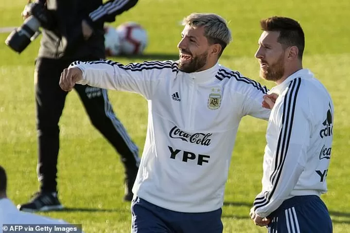 City Fans Convinced Messi Is On His Way As Kun Removes No 10 From Ins Handle All Football