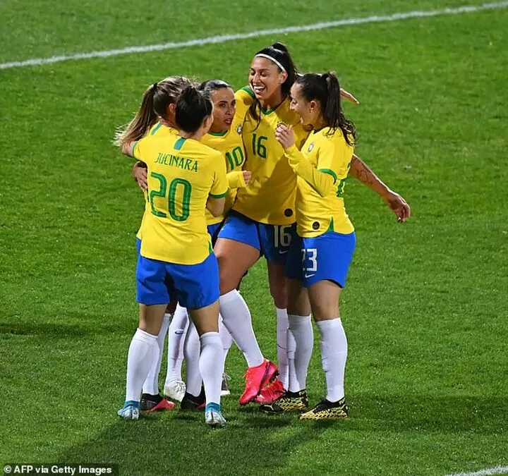 Brazil will give equal pay to its men's and women's national soccer teams