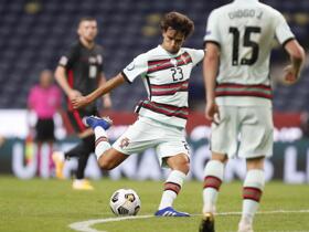 Joao Félix, partidazo y primer gol con Portugal