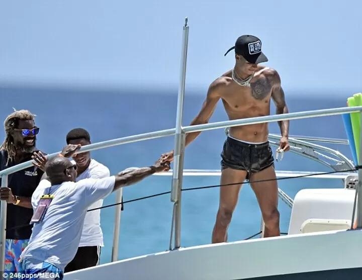 Marcus Rashford Unwinds On A Jet Ski With Girlfriend Lucia Loi All Football