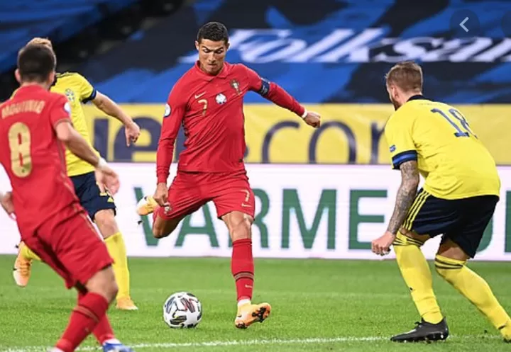 Sweden 0 2 Portugal Ronaldo Net 100th International Goal As Portugal Win Again All Football