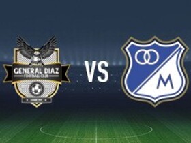 Resultado: General Díaz 1-1 Millonarios