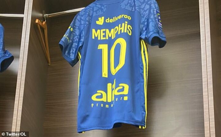Depay sales jersey number