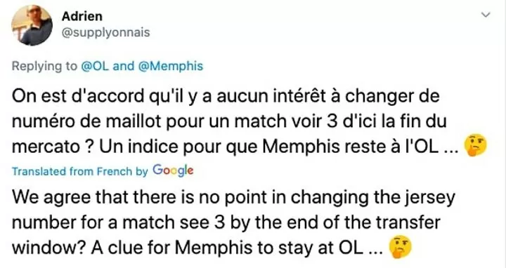 Depay Handed No 10 Shirt By Lyon In Hint He May Stay Amid Barca And Milan Links All Football