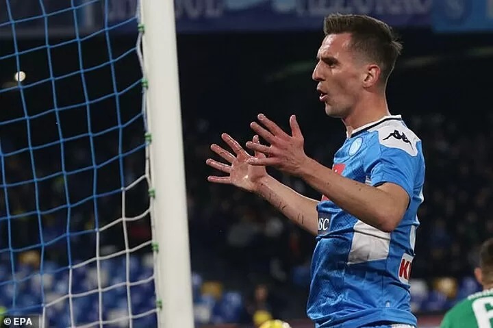 Tottenham To Meet With Napoli And Arkadiusz Milik S Agent In London Today All Football