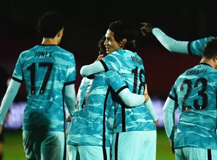 Lincoln City 2 7 Liverpool Minamino Shines As Curtis Jones Scores Brace All Football