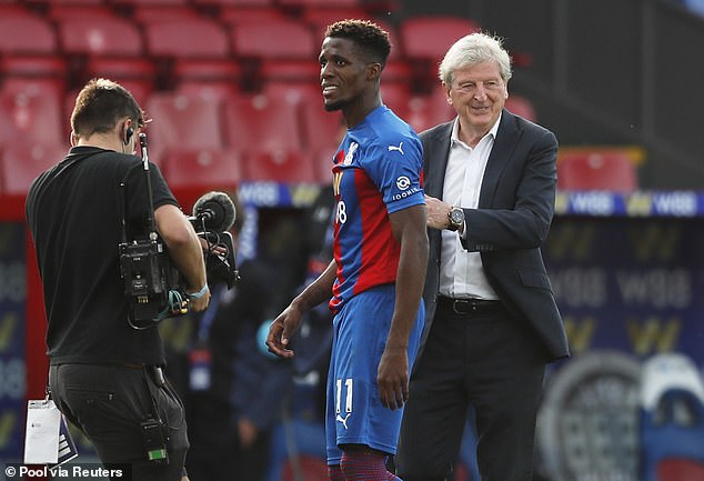 Crystal Palace boss Roy Hodgson rules out a deadline day exit for Wilfried Zaha — All Football App