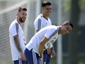 De retour à l’entraînement, Enzo Perez devrait être opérationnel face aux Bleus