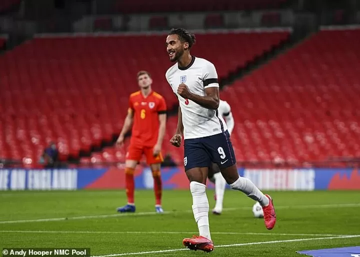 It S The Stuff Of Dreams Dominic Calvert Lewin Admits His Delight At Scoring On His England Debut All Football