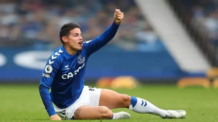Everton james rodriguez jersey on sale