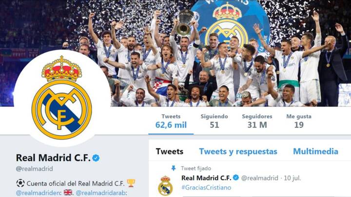 Real Madrid CF, Web Oficial del Real Madrid CF