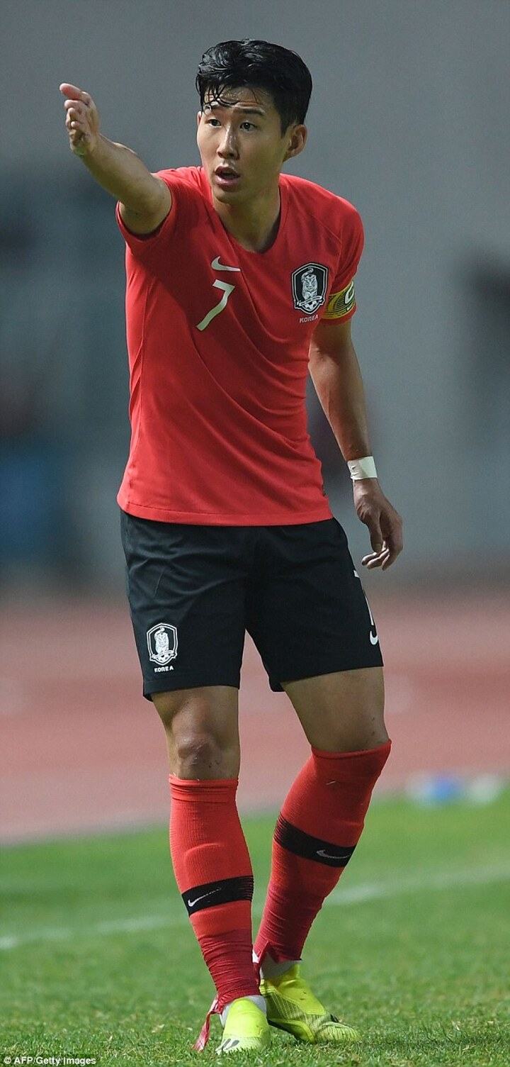 Download Korea Republic National Football Team Son Heung-min