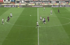 ประตู! Bayern Munich 0-1 เปแอสเช (Weah)