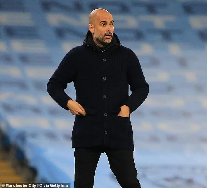 Pep guardiola wool coat outlet