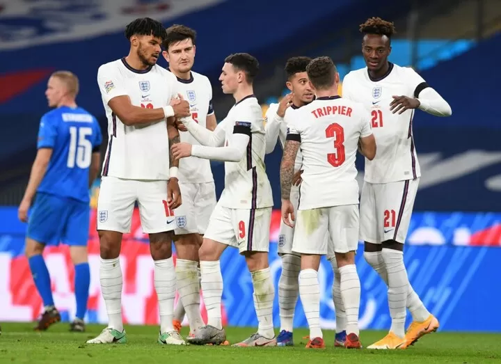 England 4 0 Iceland Foden Scores Brace As Three Lions Shine At Wembley All Football