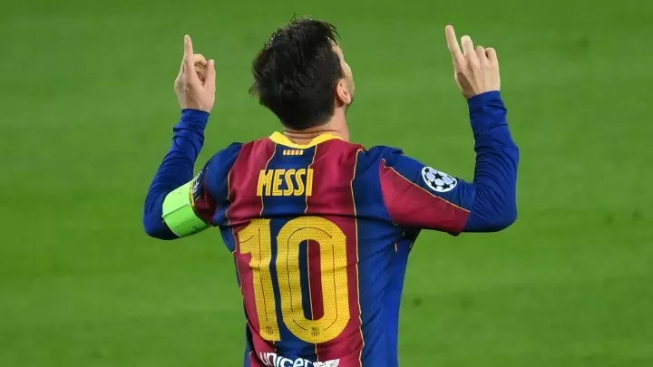 Barcelona camiseta messi sales