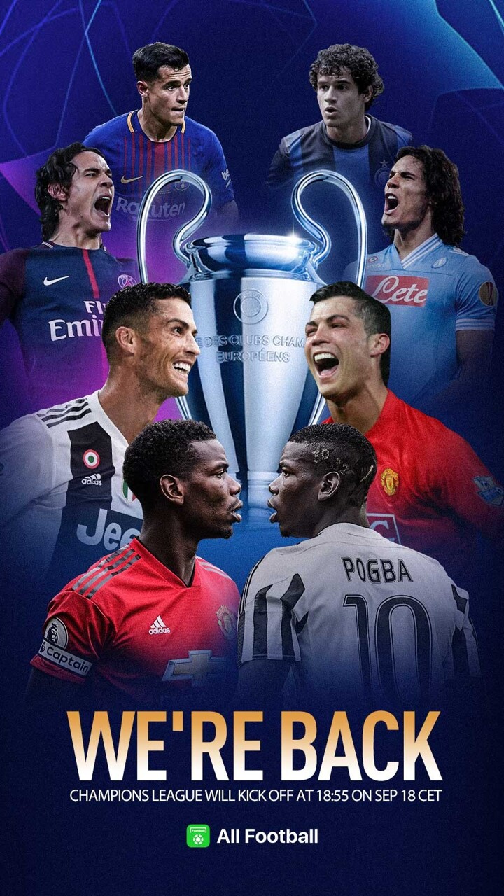 AF POSTER 2018 19 UEFA Champions League is finally back All