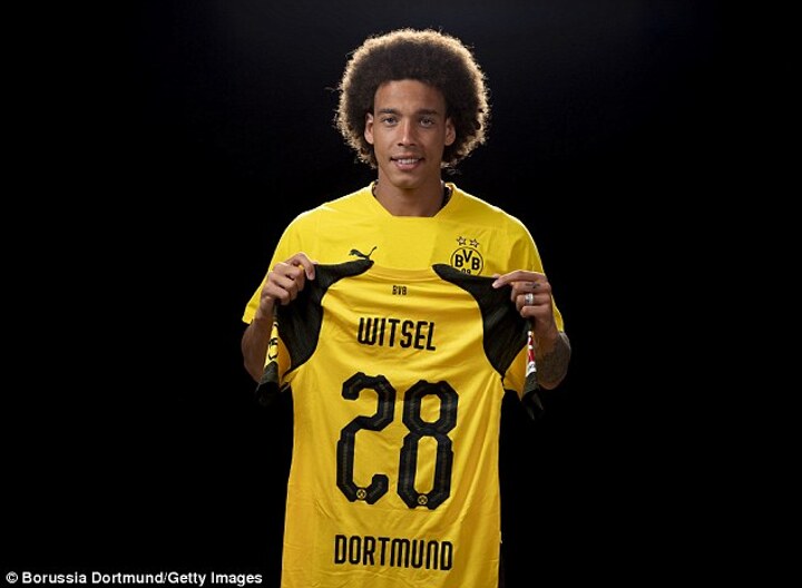 Witsel deals jersey number