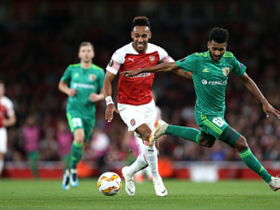 Arsenal s’offre un festival offensif contre Vorskla (4-2) et Aubameyang inscrit doublé