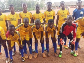 AshGold president Dr Frimping donates bottled water to support Ashanti Regional Colts tourney