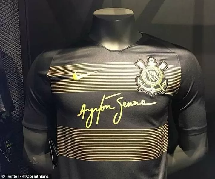 Ayrton senna corinthians clearance jersey