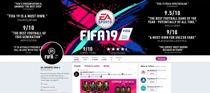 Ronaldo s FIFA 19 Twitter banner changed by EA amid rape Ronaldo s FIFA 19 Twitter banner changed by EA amid rape