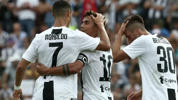 Juventus vs Ferencvarosi TC LINE-UPS: Ronaldo partners Dybala