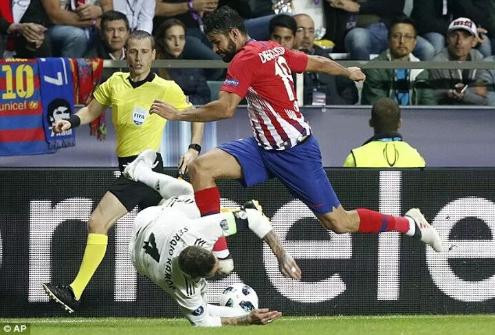 Liverpool Fans Troll Sergio Ramos After Diego Costa Challenge All