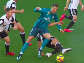 Real Madrid's early penalty a stonewall decision for referee Estrada Fernandez