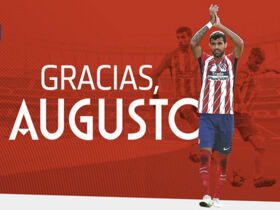 Atletico Madrid confirm Augusto Fernandez exit