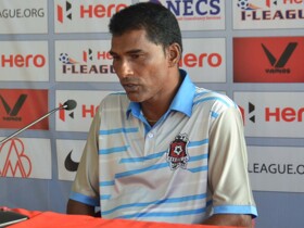 Alfred Fernandes heaves sigh of relief after draw against Gokulam Kerala