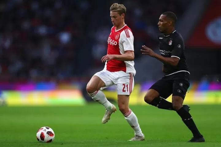 Man City To Beat Barcelona To 60m Ajax Youngster Frenkie De Jong All Football