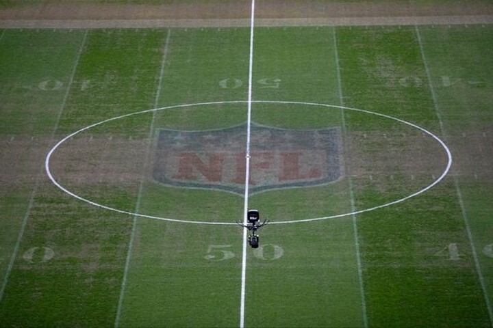 Wembley Stadium turf under the spotlight