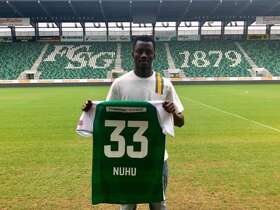 Ex-WAFA defender Musah Nuhu impresses on debut for St Gallen in win against FC Zurich