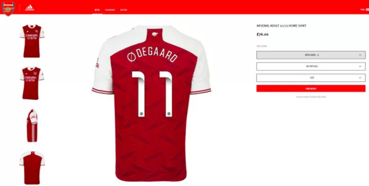Janice klassiek Natura Martin Odegaard shirt number 'leaked' ahead of Arsenal transfer  announcement| All Football