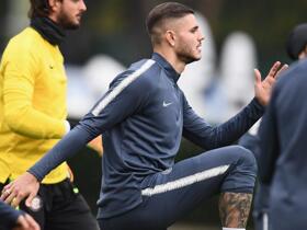 Icardi, descansado, y Nainggolan, recuperado, en la lista de 20 del Inter