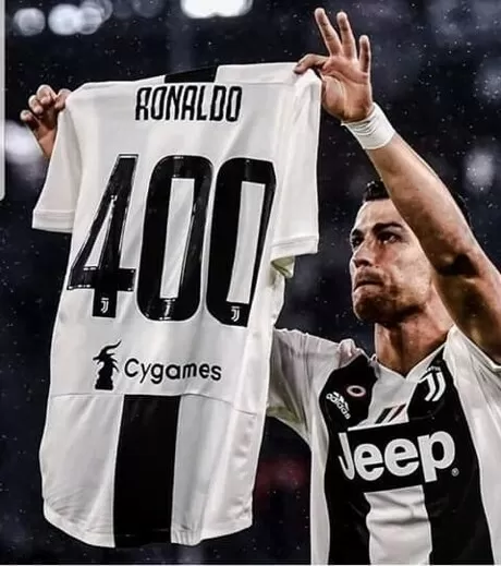 Ronaldo 400 jersey best sale
