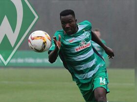 Ghanaian youngster Jonah Osabutey scores in Werder Bremen II win over Lupo in Germany