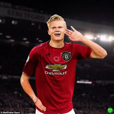Haaland united shirt Clearance